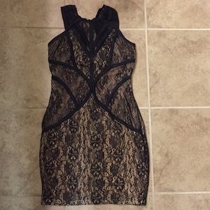 Sexy large little black dress